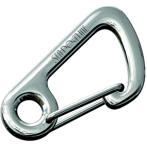 SeaDog 155500 Spring Gate 4" Asymmetrical Snap Hook