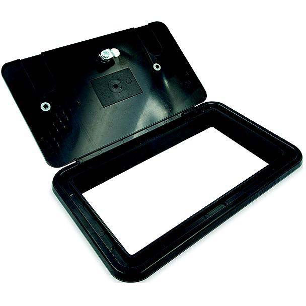 865-94317 Multi-Purpose Hatch w/2 Vermin Doors, Black