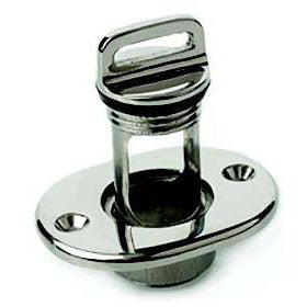 Sea-Dog 520065 Oblong Captive Garboard Drain & Plug