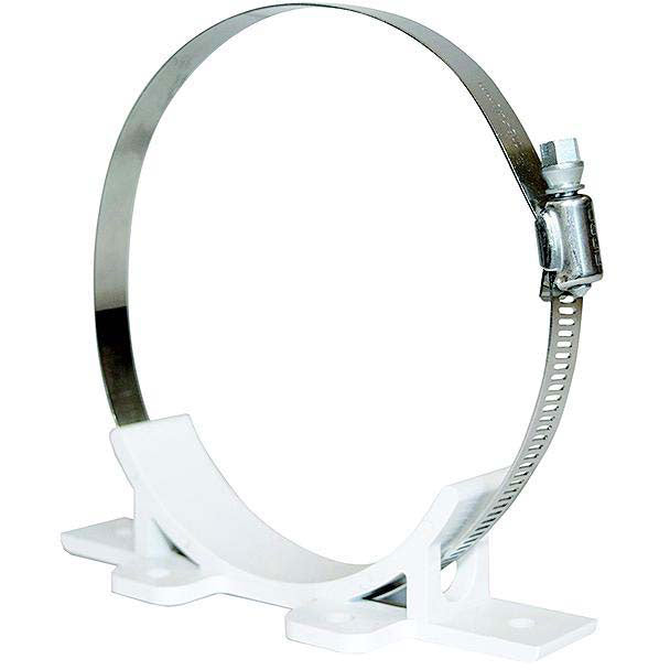 Valterra A040160 Adjustable Sliding Saddle, White