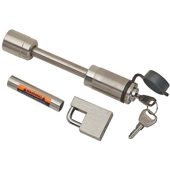 Stainless Steel Receiver And Coupler Lock Combo