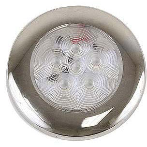 Scandvik 41320P Surface Mount Down Light, White