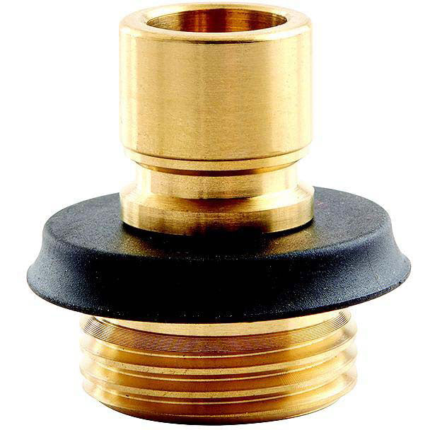 Gilmour 8000941003 Brass Male Quick Connector