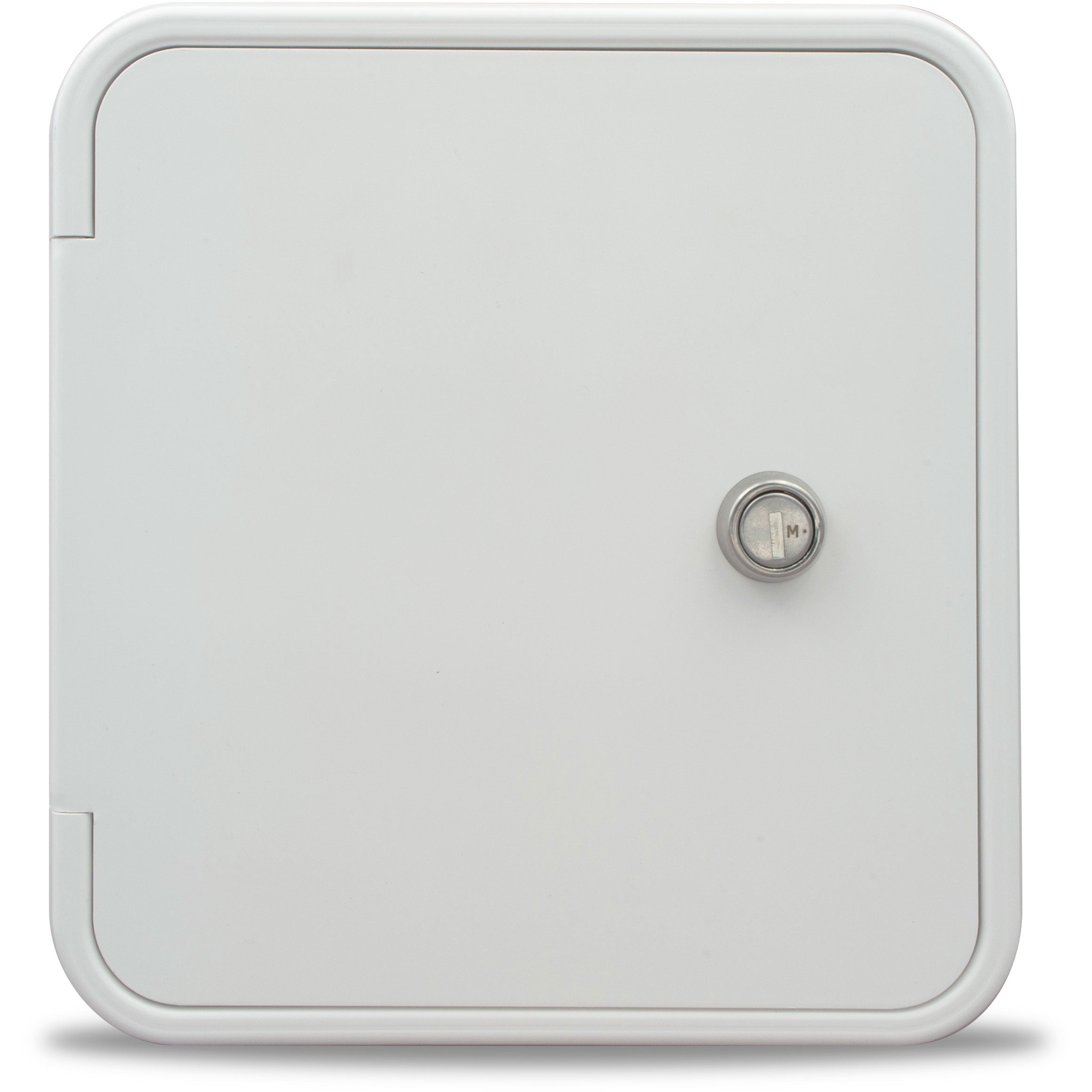 Fuel Hatch 94304, with Oval Back, Polar White