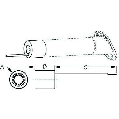 Seadog 3251881 LED RGB Rod Holder Cap Light
