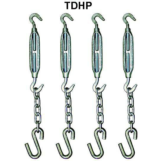 Brophy TDHP Tie Down Hardware Package, 4/pk