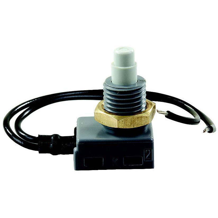JR Products 12V Push Button On/Off Switch