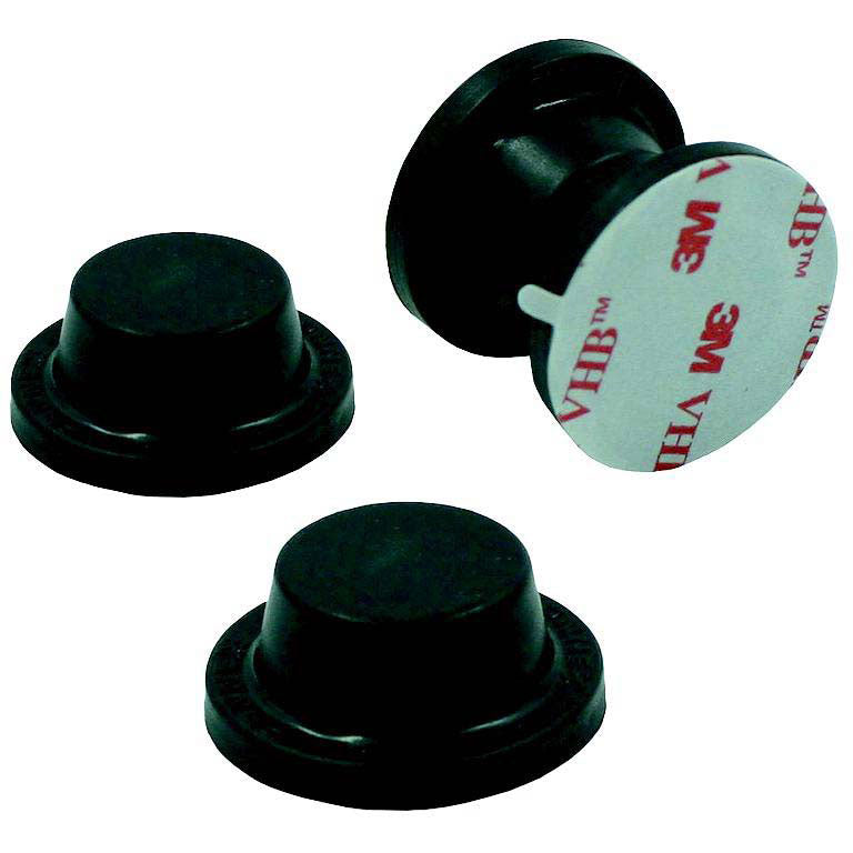 AP Products Magnetic Door Holdback, Black