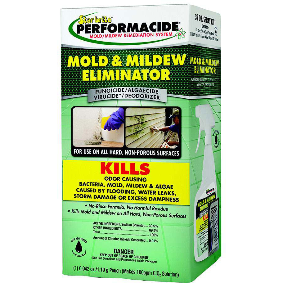 Starbrite Mold & Mildew Eliminator, Qt. Kit
