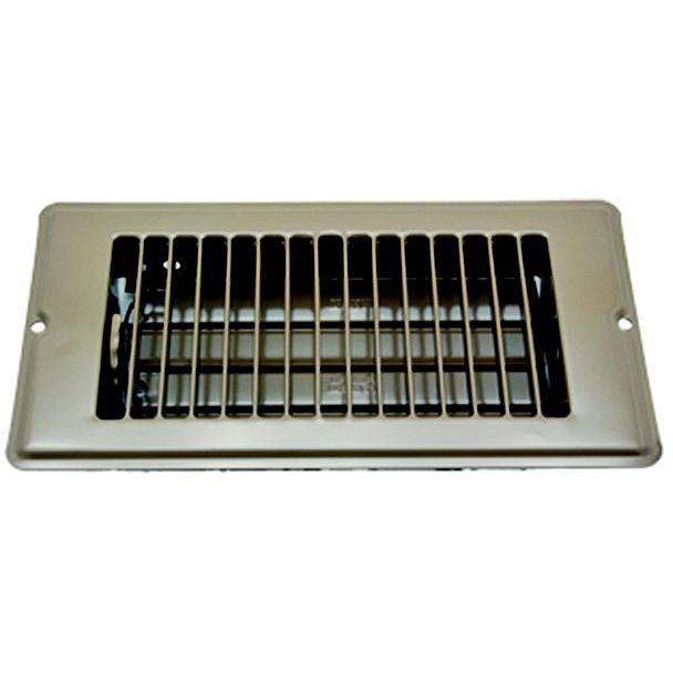 AP Products Metal Floor Register, Brown