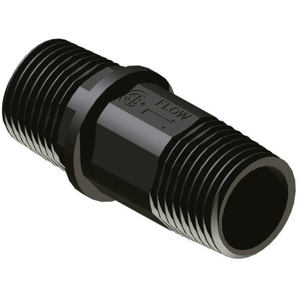 In-Line Check Valve, Black