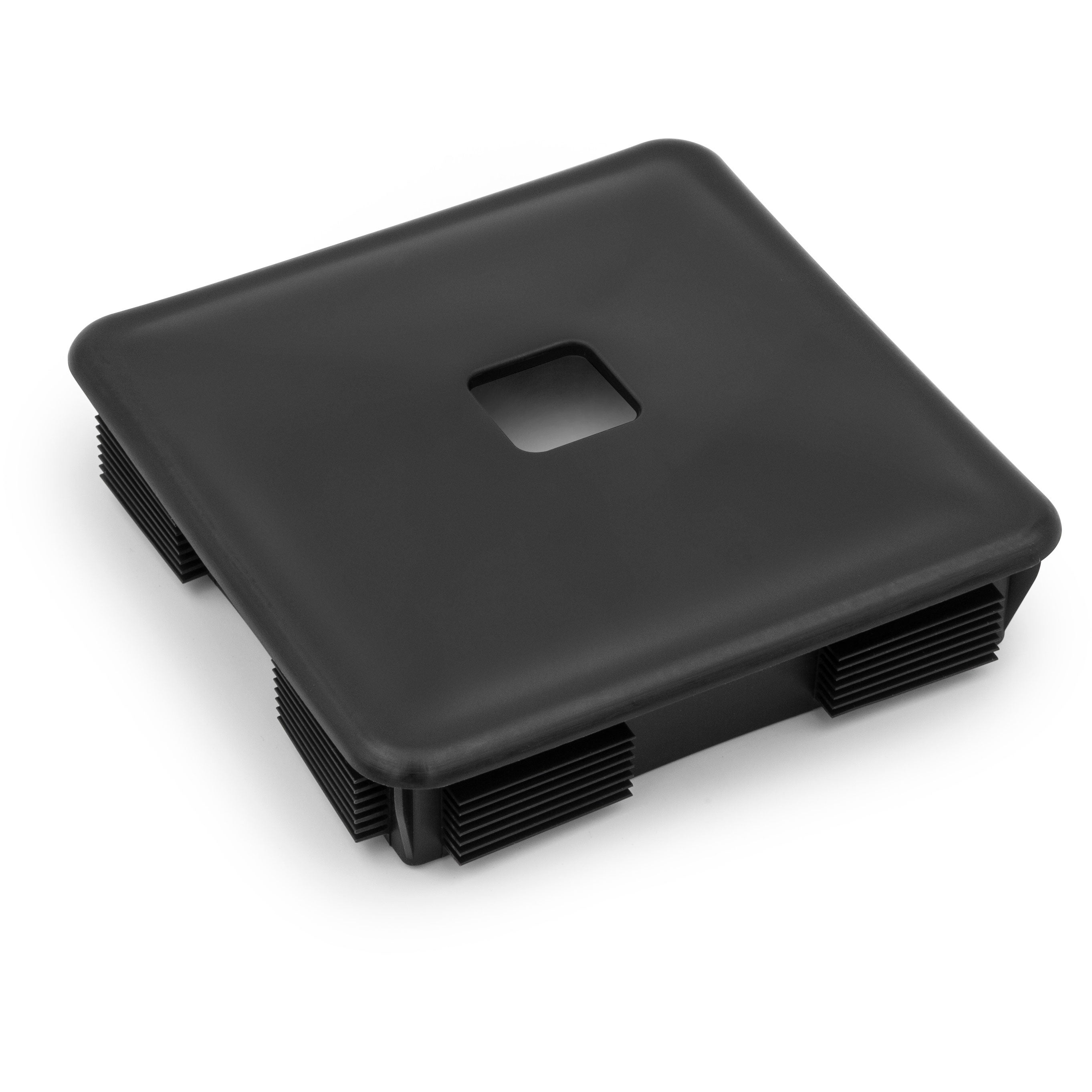 4" Barbed Bumper Plug, Black