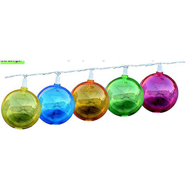 Prime LED Patio Globe Lights, 120V