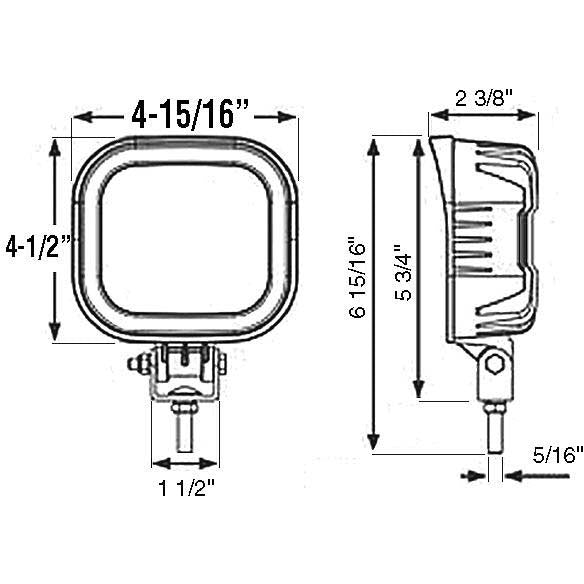 Opti-Brite™ LED Work Floodlight