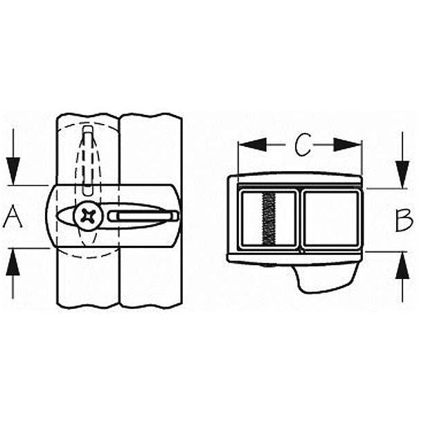 Stainless Pontoon Gate Latch