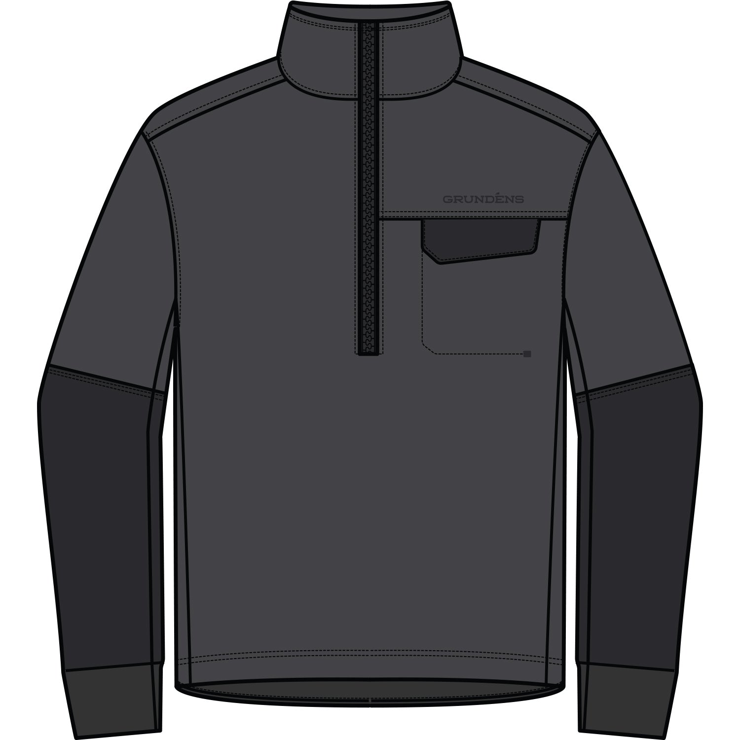 Grundens FishPicking 1/2 Zip Jacket / Shirt