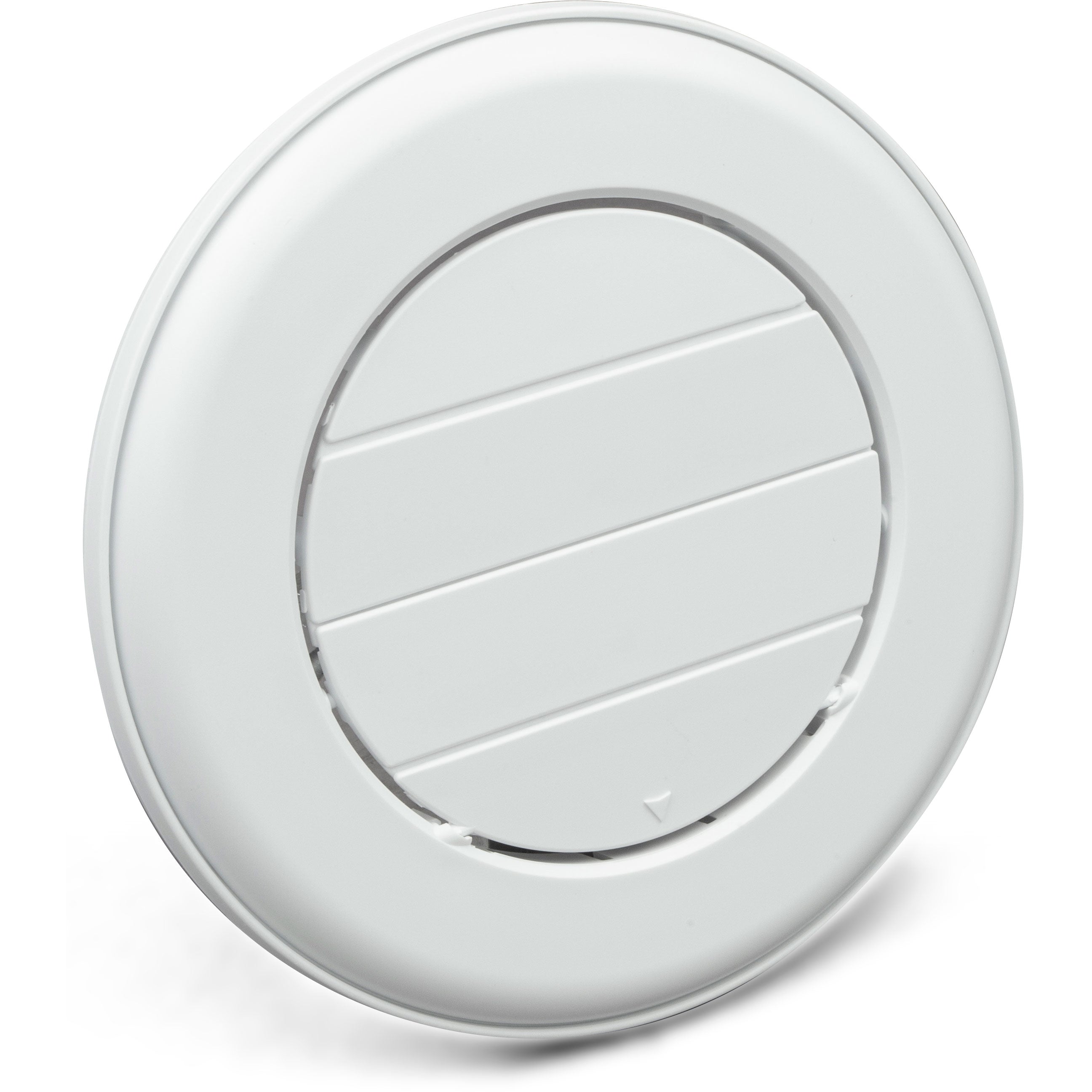 CoolVent Adjustable Ceiling Vent, .25 Flange, Polar White