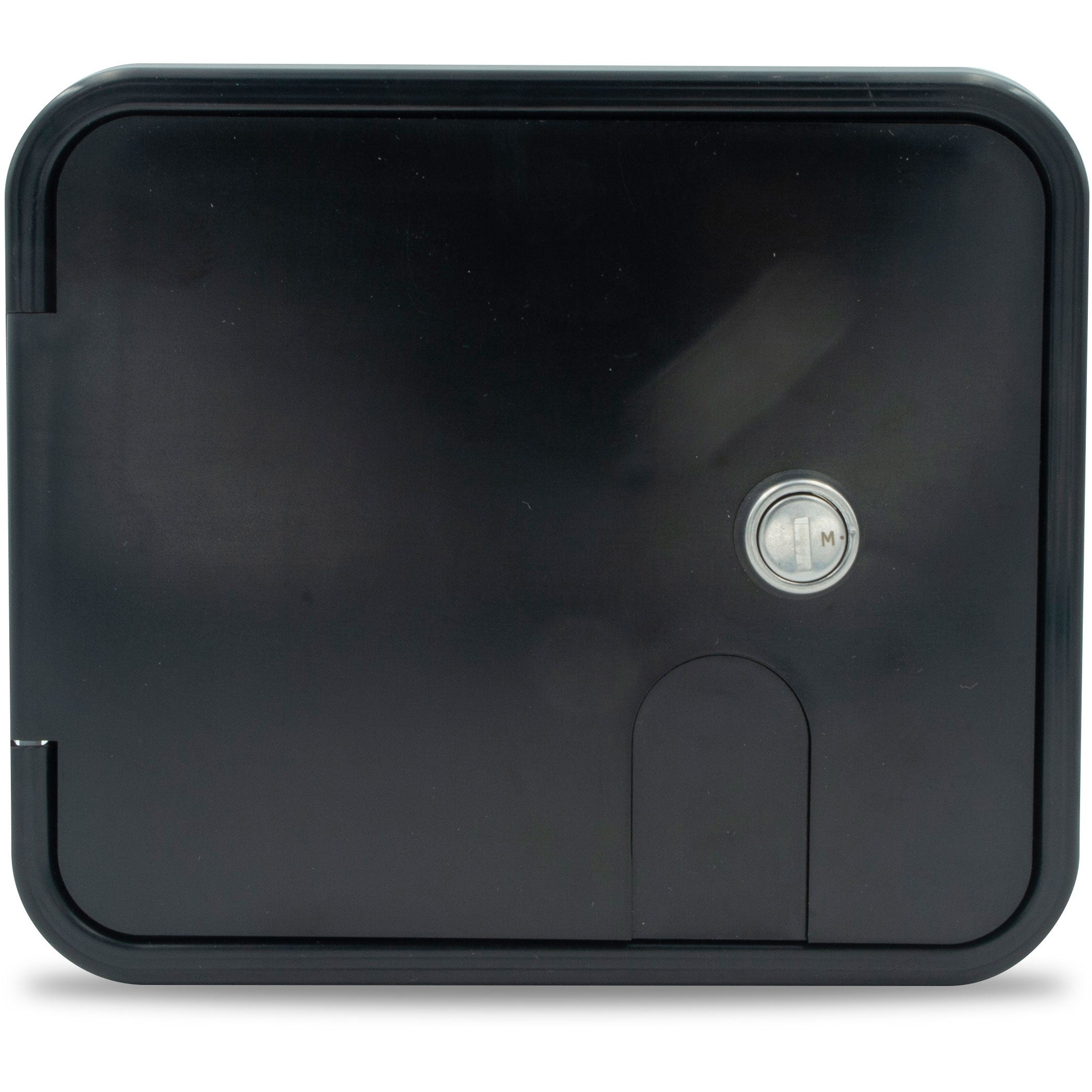 City/Gravity Water Center w/Brass Check Valve, Key Lock, Black