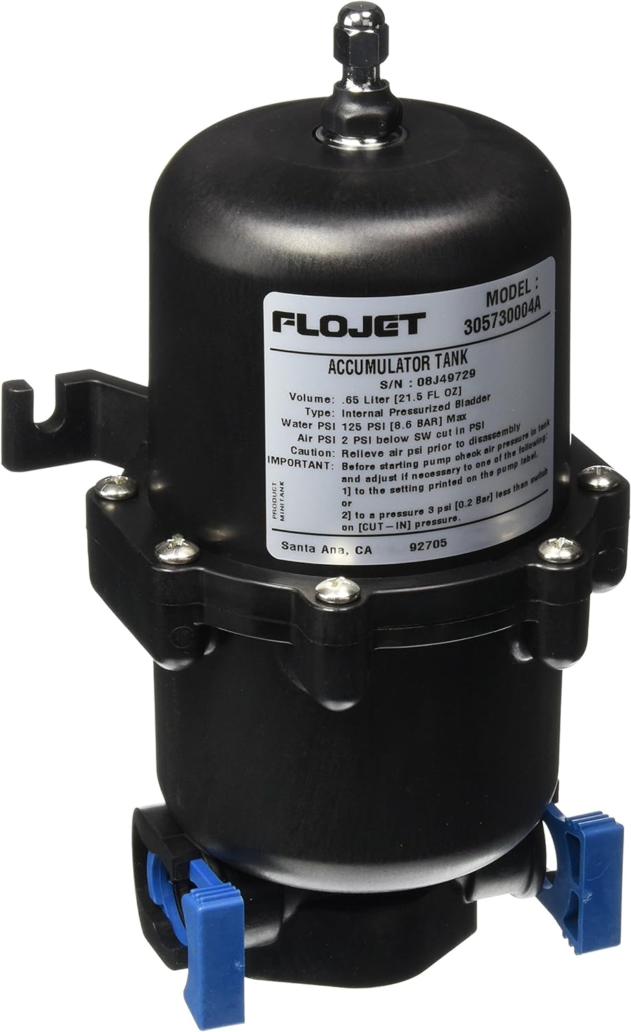 Tanque De Presión Del Acumulador Tanque De Agua Presurizado125PSI, 0.75 L 125PSI Control Impermeable Mini Tanques De Presion Tanque De Presión Del Acumulador Tanque De Agua Presurizado125PSI, 0.75 L 125PSI Control Impermeable Mini Tanques De Presion
