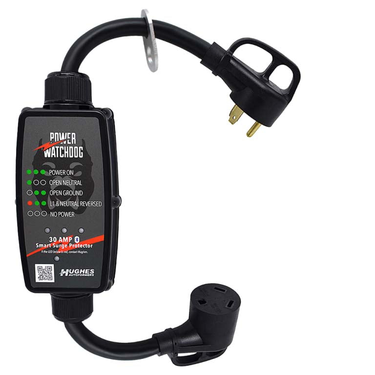 30 Amp Power Watchdog - Portable Bluetooth Surge Protector (non-EPO)
