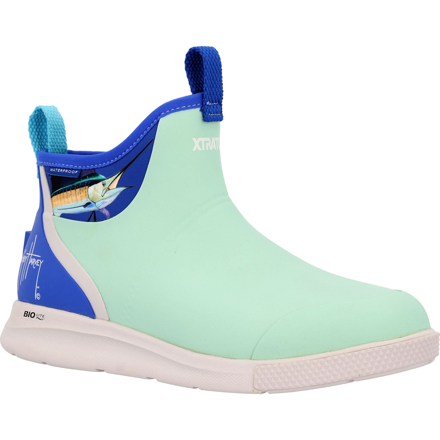 XTRATUF Men's Guy Harvey 6" Ankle Deck Sport Boots