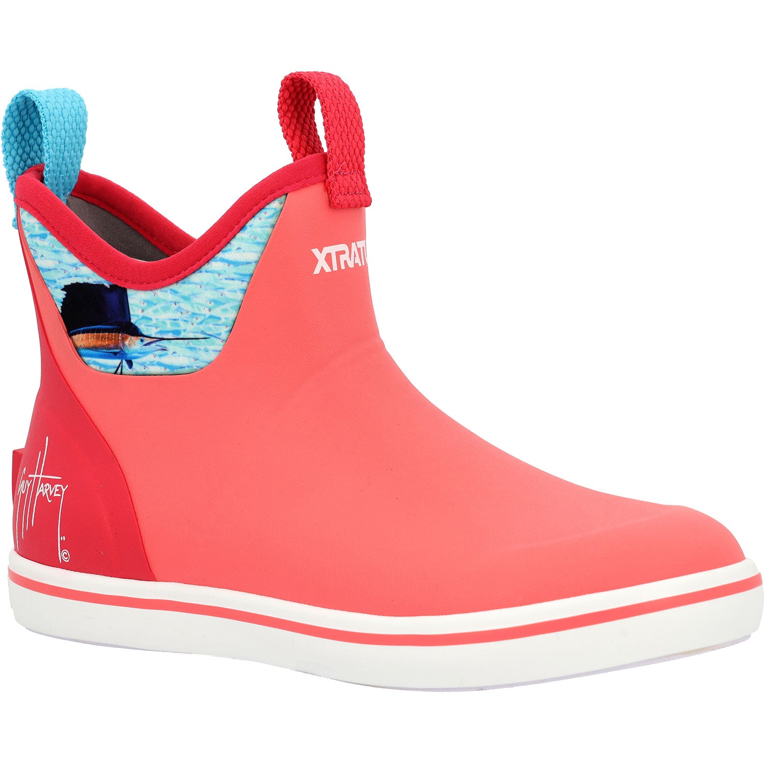 XTRATUF Women's Guy Harvey 6" Ankle Deck Boots