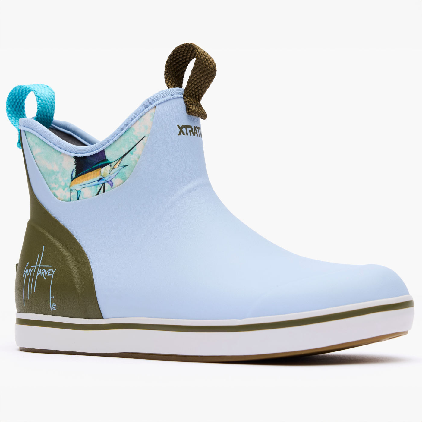 XTRATUF Women's Guy Harvey 6" Ankle Deck Boots