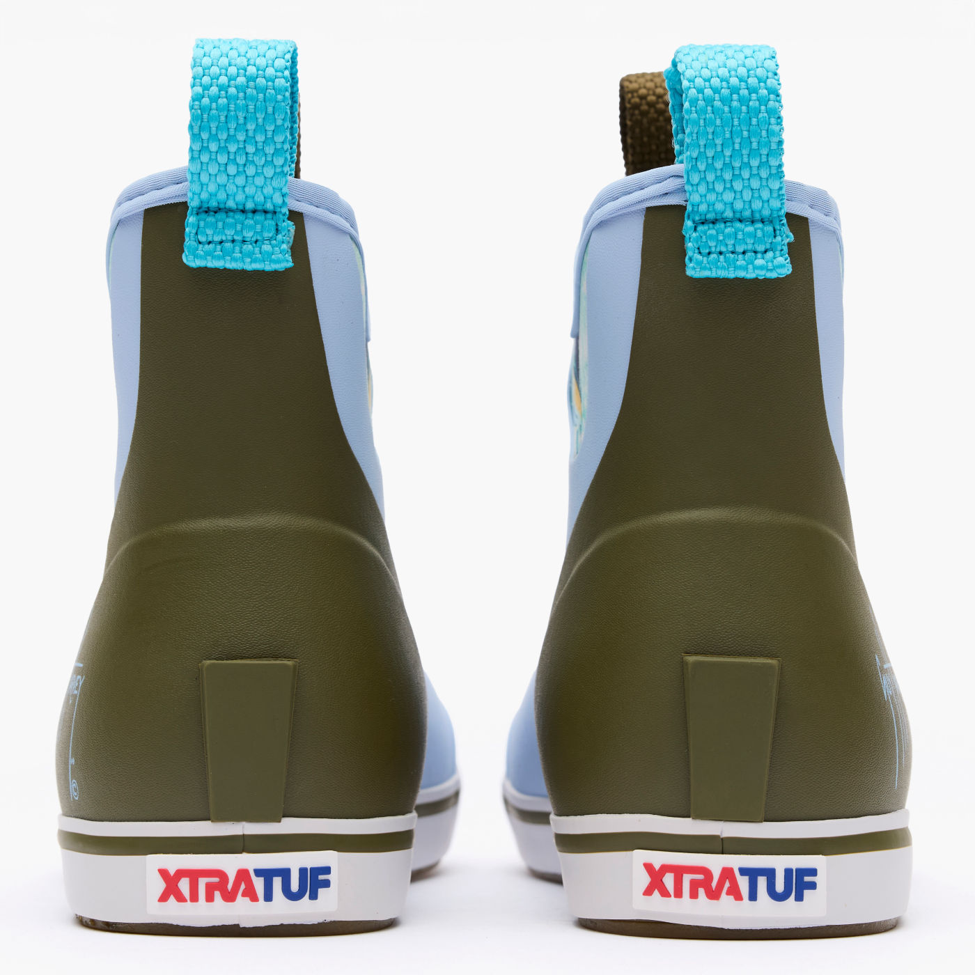 XTRATUF Women's Guy Harvey 6" Ankle Deck Boots