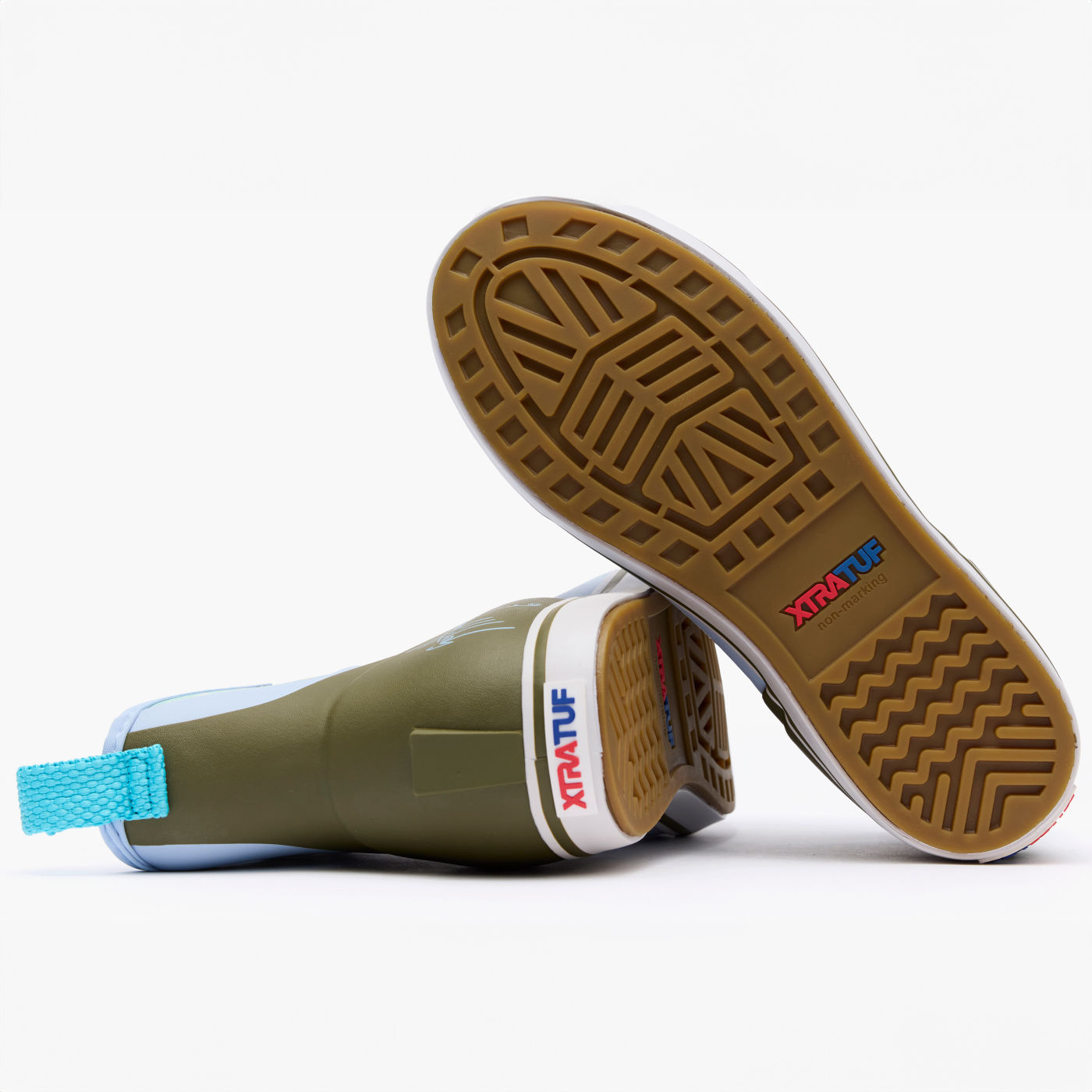 XTRATUF Women's Guy Harvey 6" Ankle Deck Boots