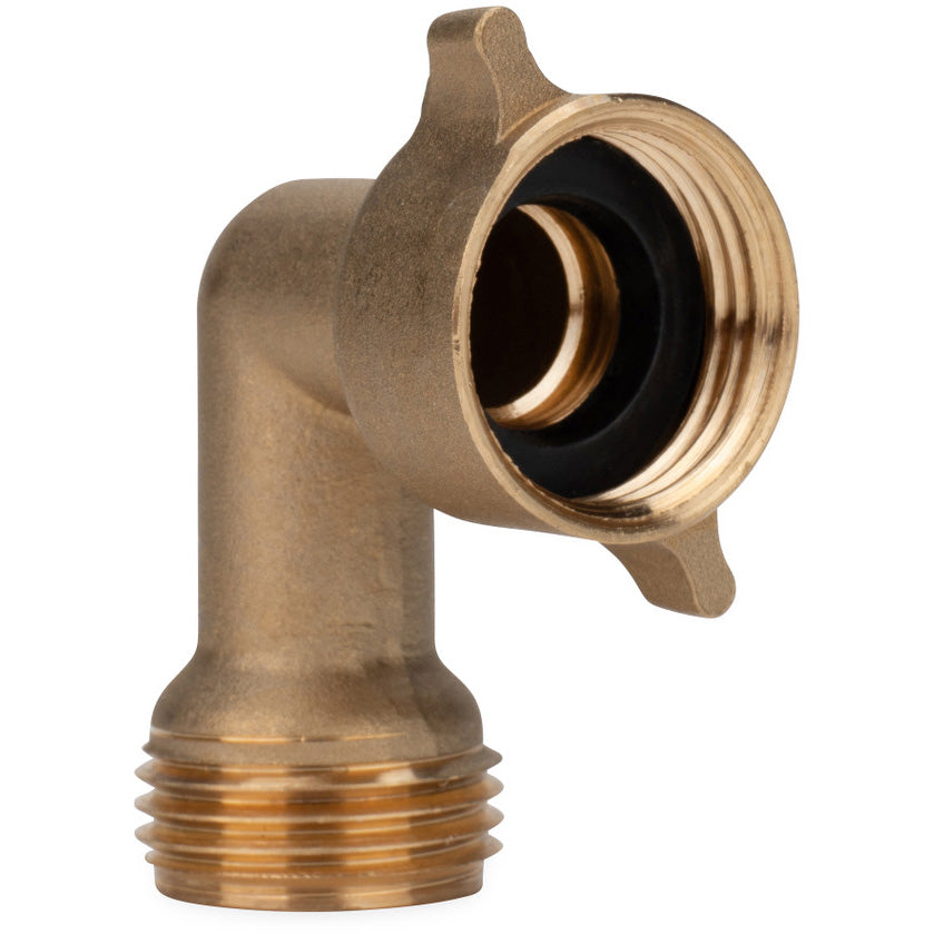 Camco 22505 90 Degree Hose Elbow with Gripper