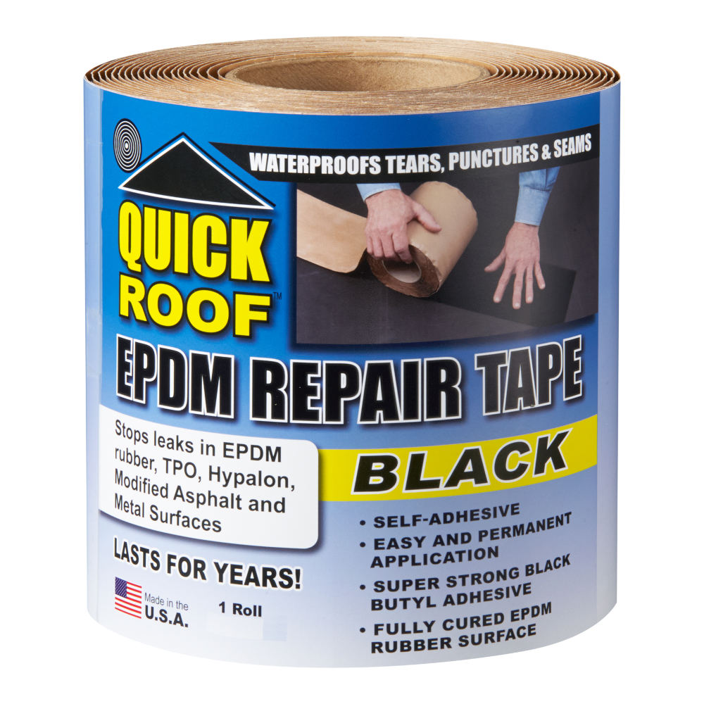 Quick Roof Xtreme 4" X 25' Black<br>