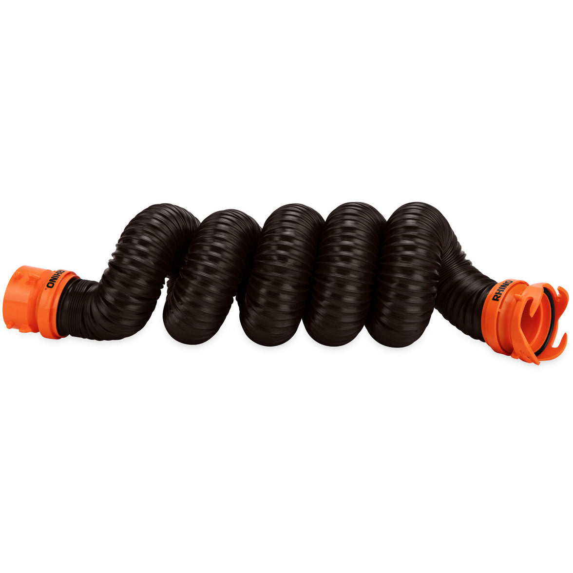 Camco RhinoFlex 10' Sewer Hose Extension with Swivel Bayonet and Lug