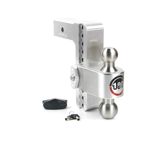 180 Degree Hitch  8" Drop Hitch w/ 2.5" Shank (10K/18.5K GTWR)