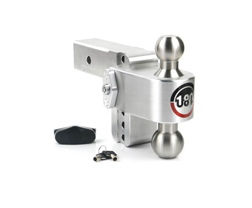 180 Degree Hitch 4" Drop Hitch w/ 2.5" Shank (10K/18.5K GTWR)
