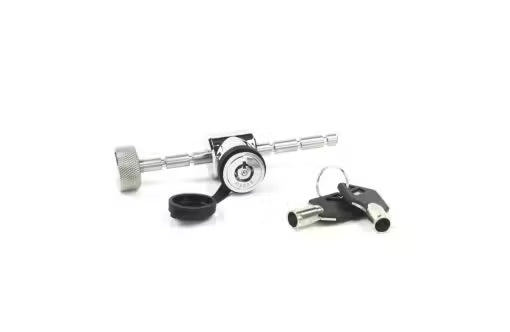 Adjustable Coupler Latch Lock - Stainless Steel CAN BE KEYED-ALIKE