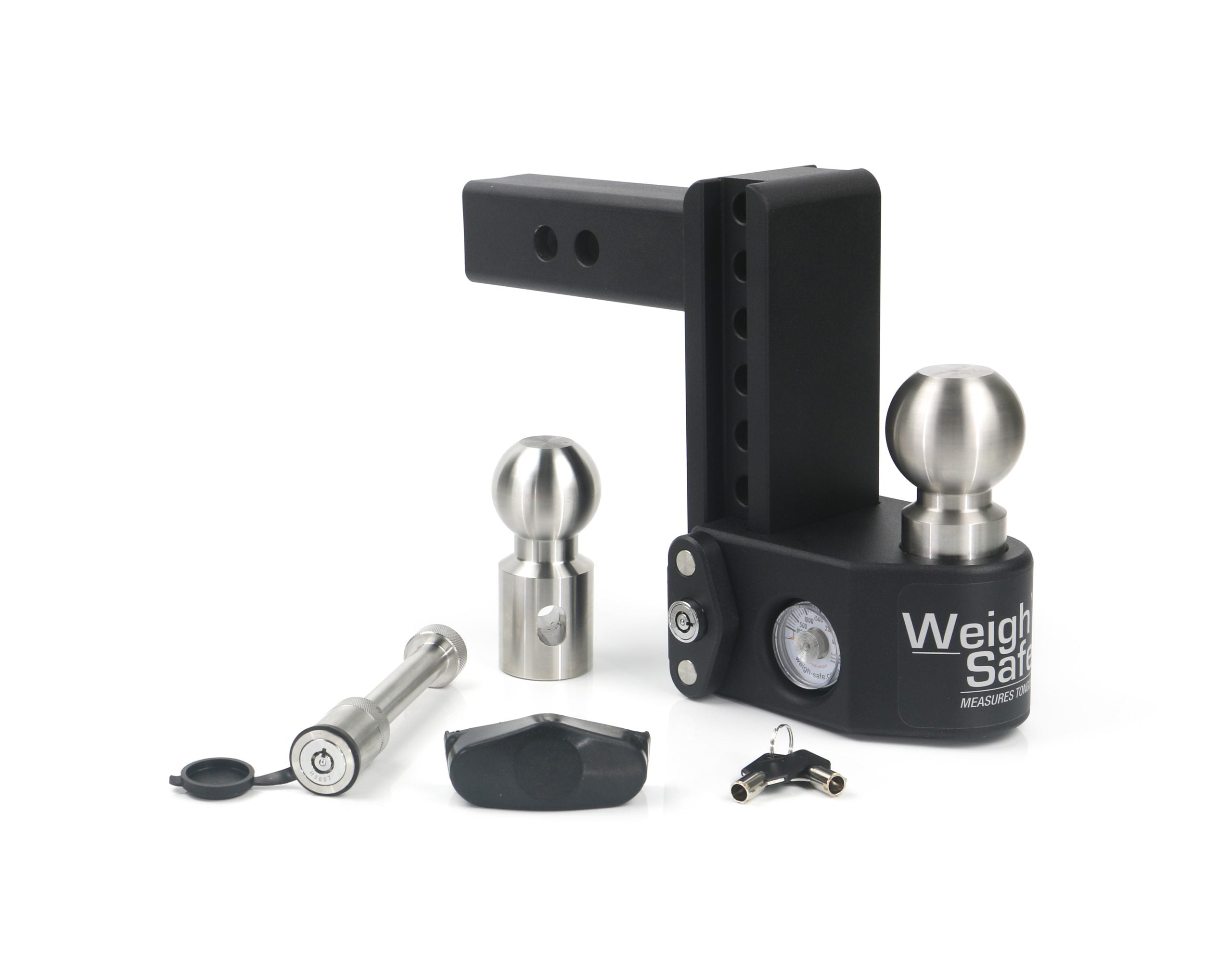 Steel Weigh Safe 6" Drop Hitch w/ 2" Shank (10K/15K GTWR) w/ WS05