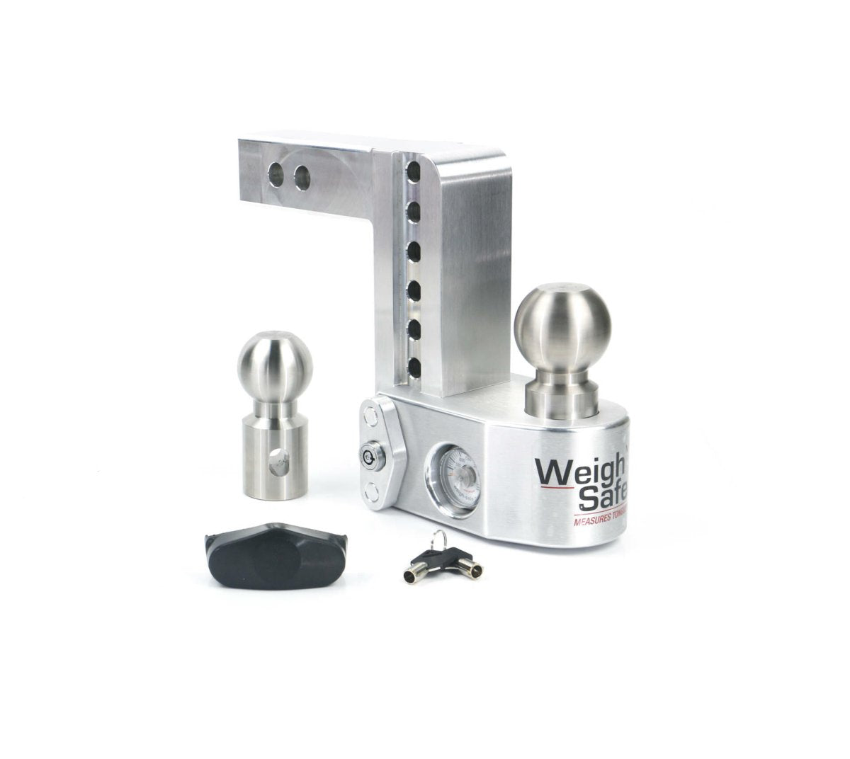 Weigh Safe 6" Drop Hitch w/ 2" Shank (10K/12.5K GTWR) w/ WS05