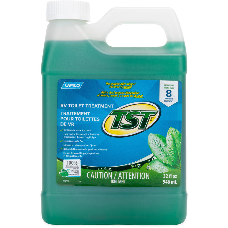 Camco TST Holding Tank Chemical, Fresh Scent 32oz (E/F)