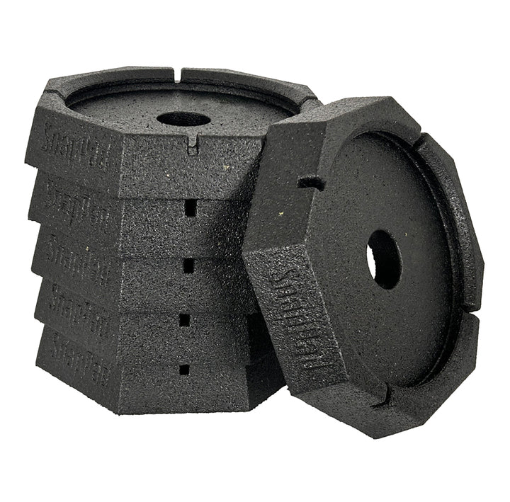 Xtra 9" Round Permanent RV Jack Pads (6-pack)