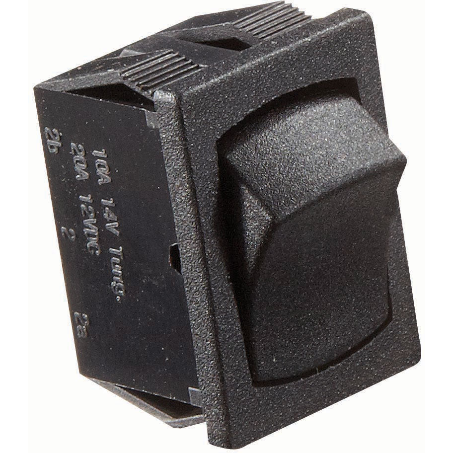 Rocker Switch, 10 A, On/Off - SPST - Cut-Out .508" x .756"