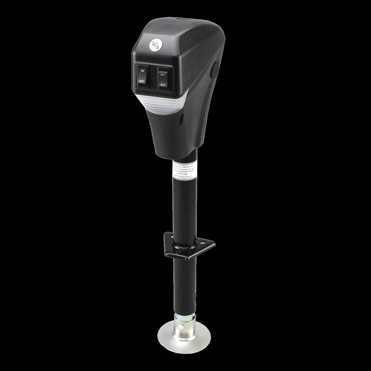 Electric Tongue Jack (Black) 3500#