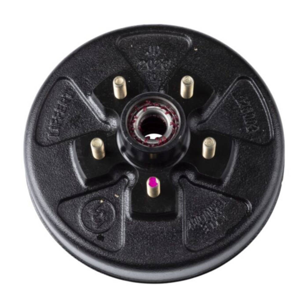 10" Brake Hub Assembly 5-4.5 BC; 1/2" stud; 3500# (Retail Box)