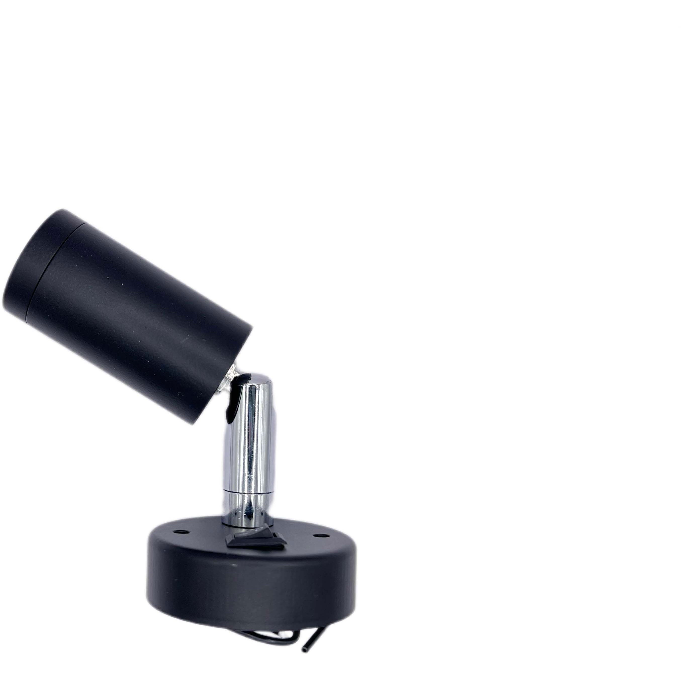 LED Swivel Reading Light Black w/ Switch