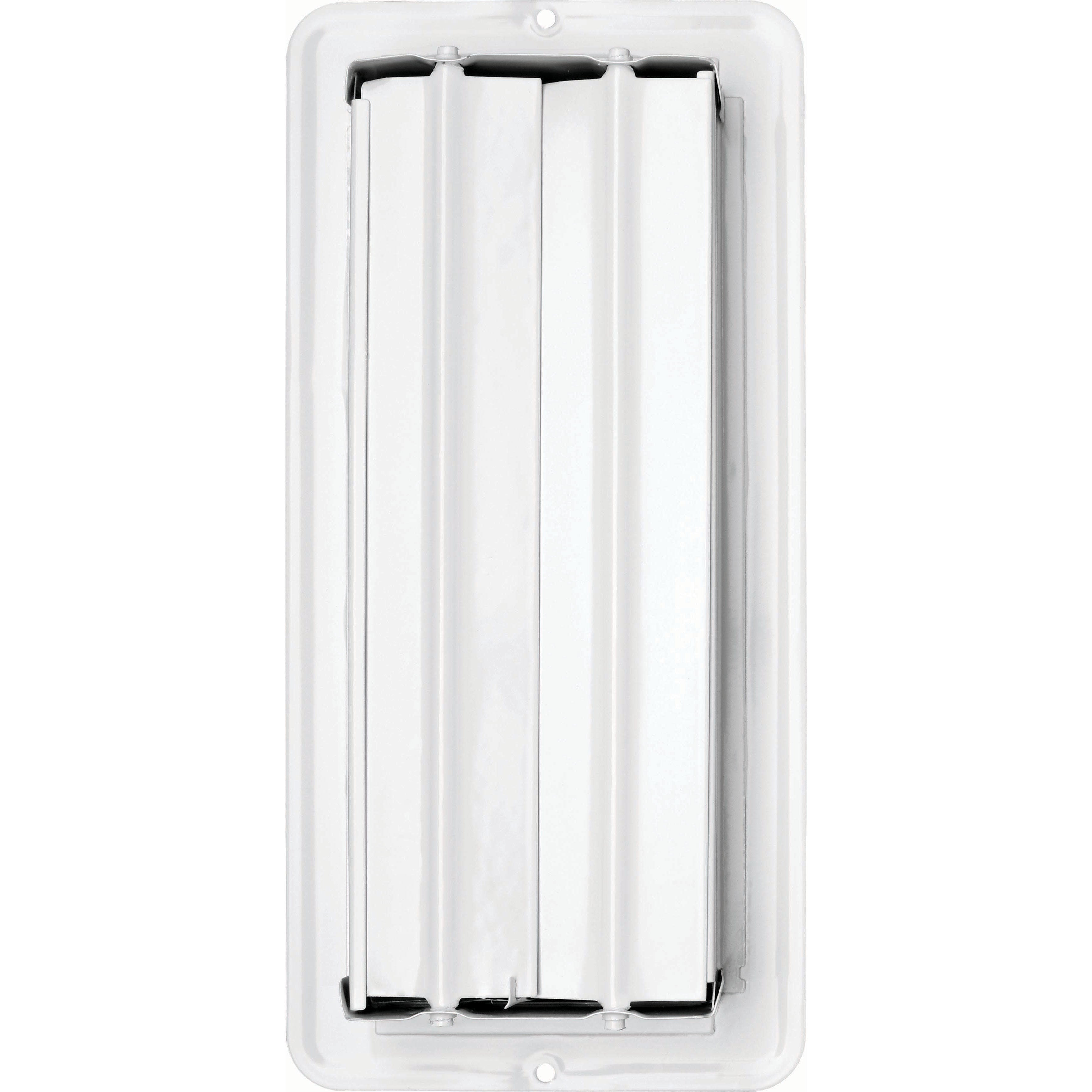 Vent Register, Metal, Damp 4"x10"