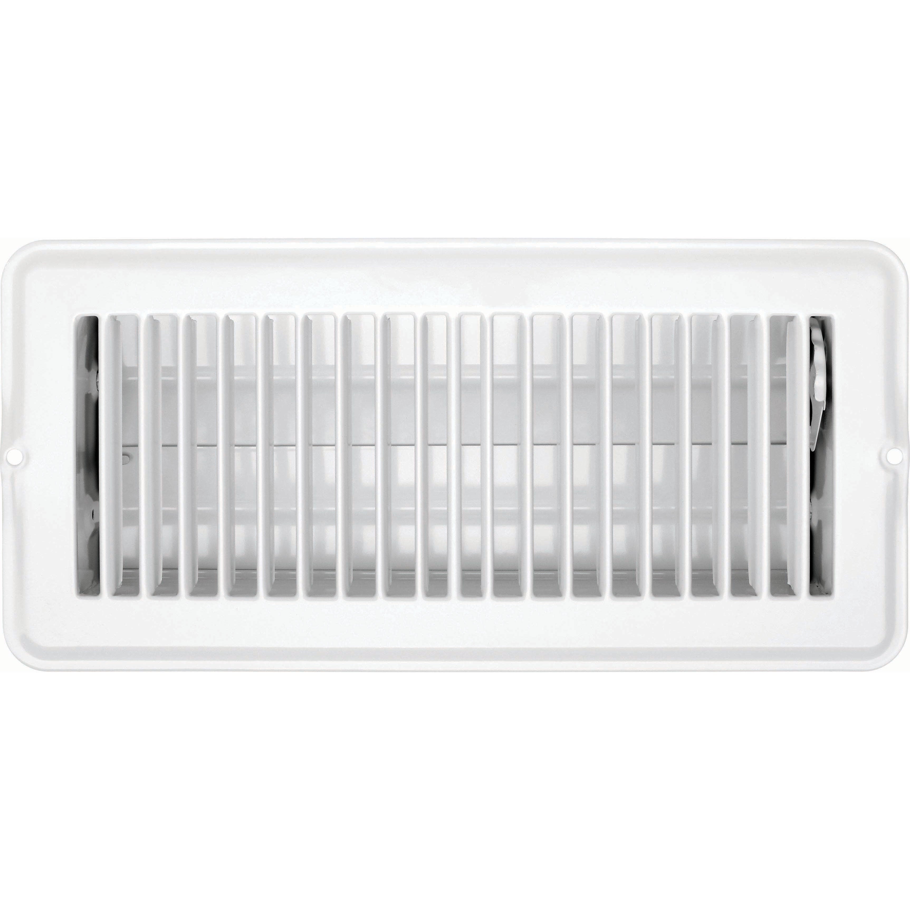 Vent Register, Metal, Damp 4"x10"