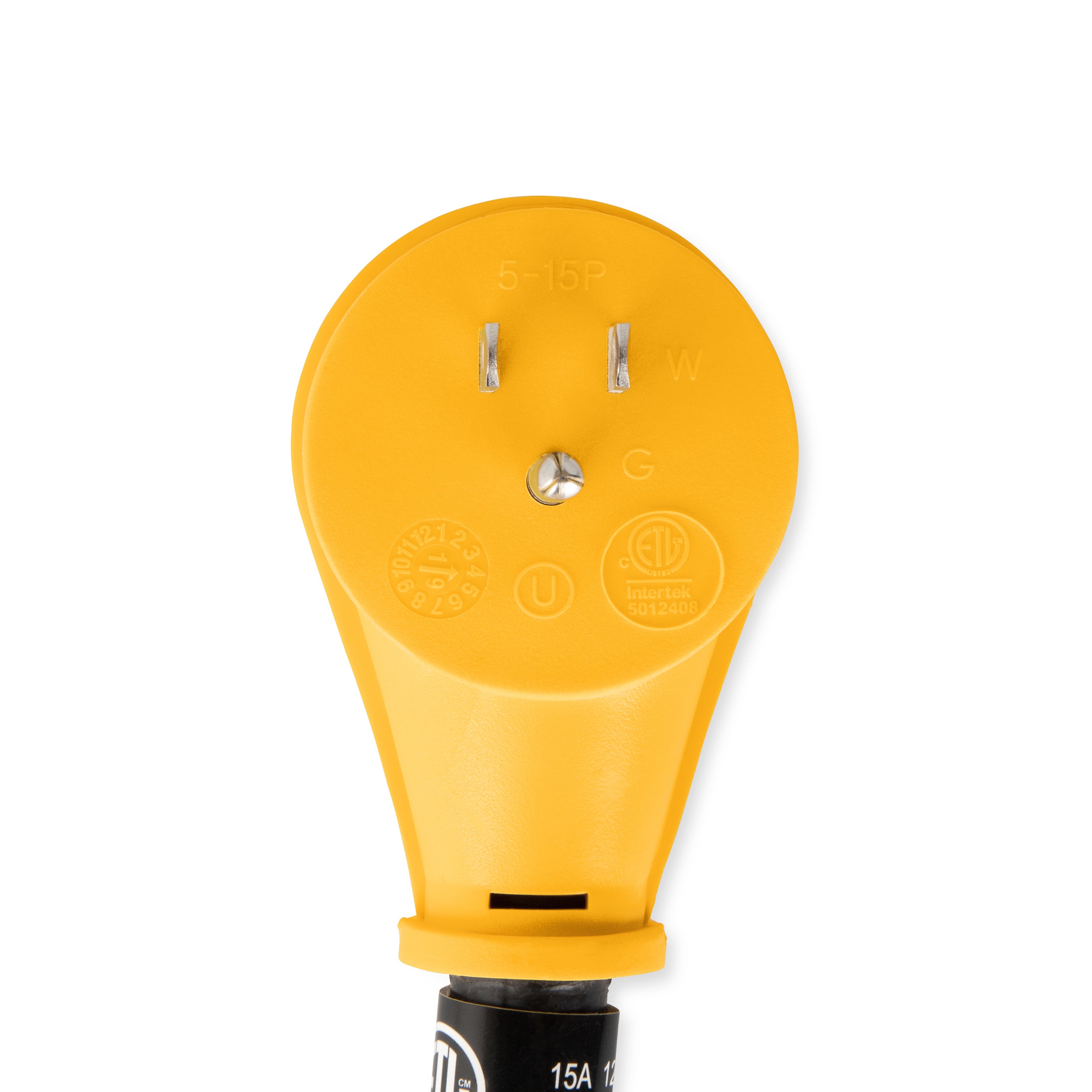 Camco Power Grip 12" Dogbone 12", 15AM/30AF, 125V/1875W, cETL