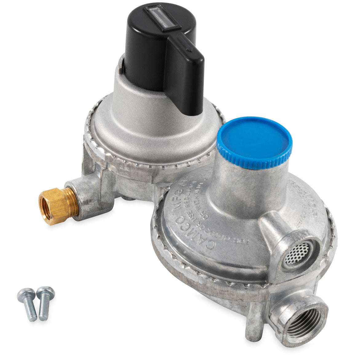 Camco Propane Double-Stage Auto-Changeover Regulator