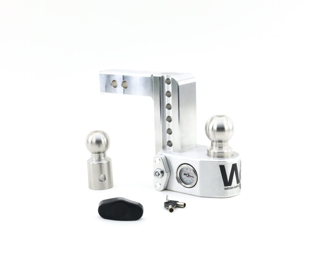 8" Aluminum Drop Hitch, 3" Shaft (comes w/no additional locks) - WS8-3