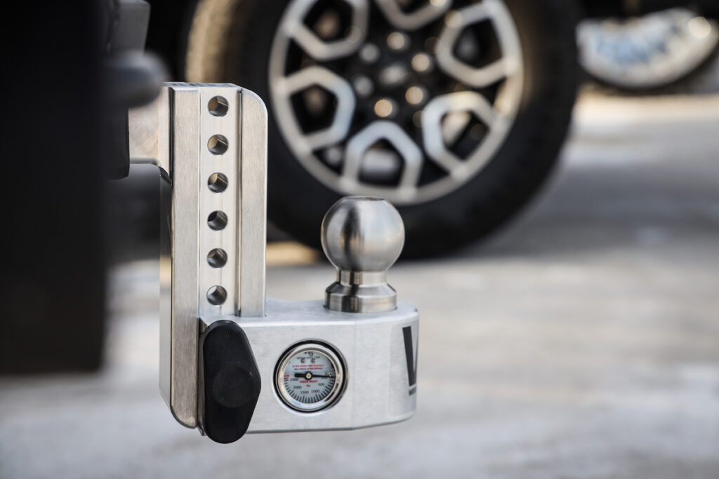 8" Aluminum Drop Hitch, 3" Shaft (comes w/no additional locks) - WS8-3