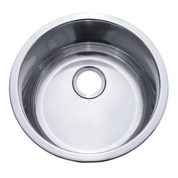 Cylinder Sink 304 Stainless Steel, 2 inch Drain
